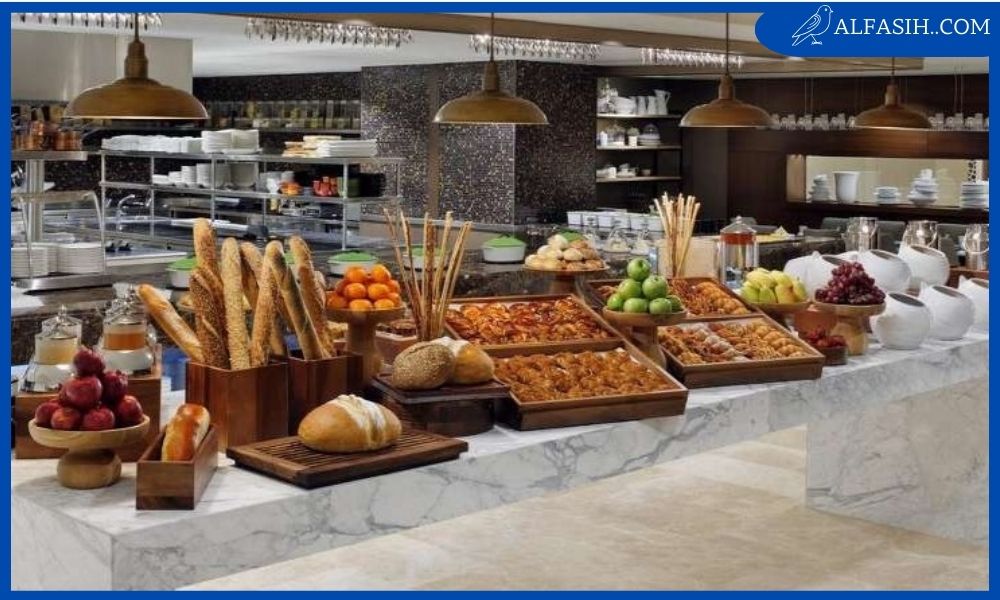 خيارات تناول الطعام في فندق ماريوت اسطنبول اسيا