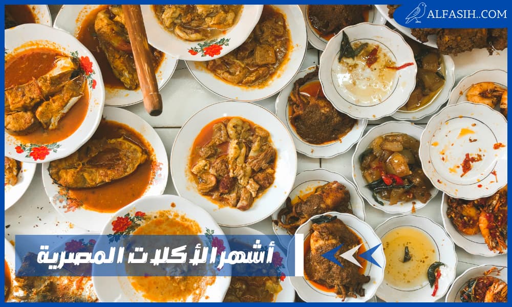 أشهر الأكلات المصرية