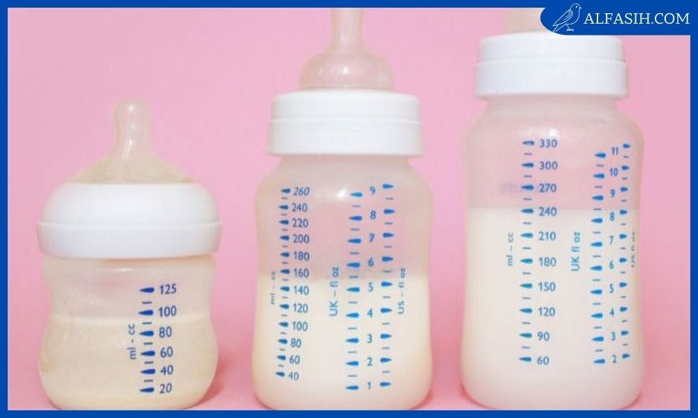 جدول كمية الحليب الصناعي للرضع 1