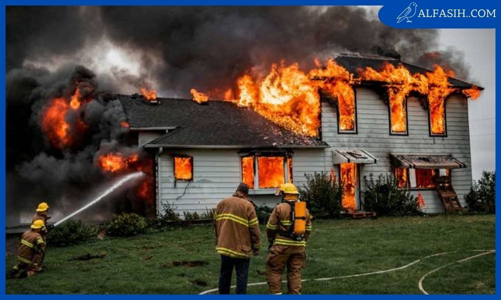 تفسير حلم الحريق في البيت والنجاة منه للحامل