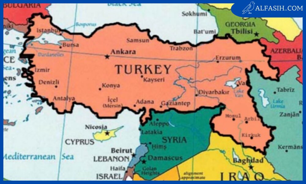 أين تقع تركيا