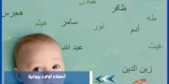 أسماء اولاد رجولية