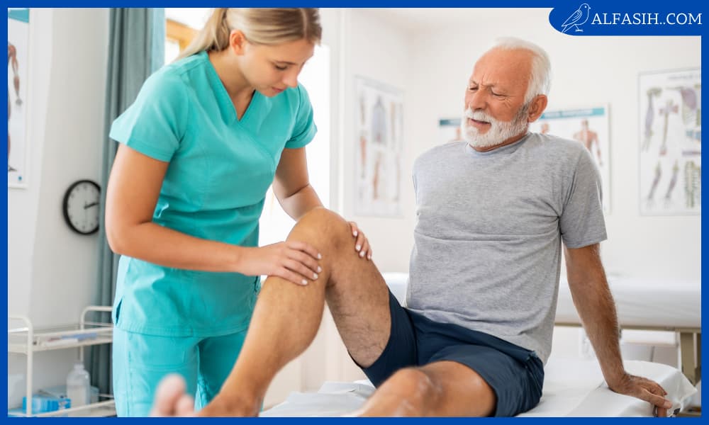 طرق علاج ألم الركبة المفاجئ