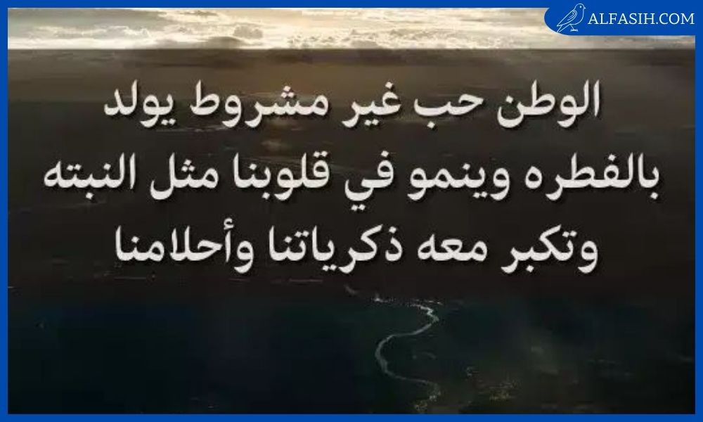 كلمة عن الوطن الحبيب 4