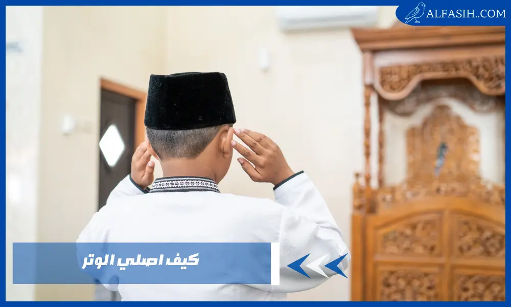 كيف اصلي الوتر
