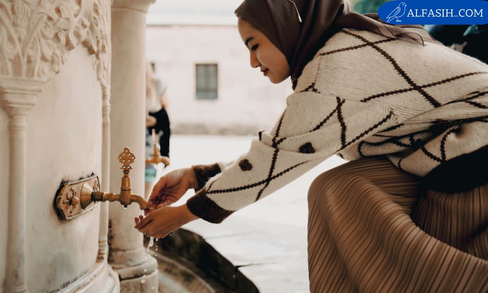 الوضوء في منام المطلقة