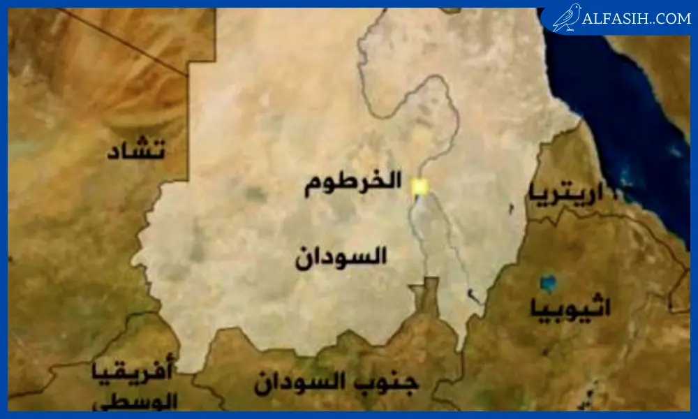 خريطة السودان بالمدن كاملة2