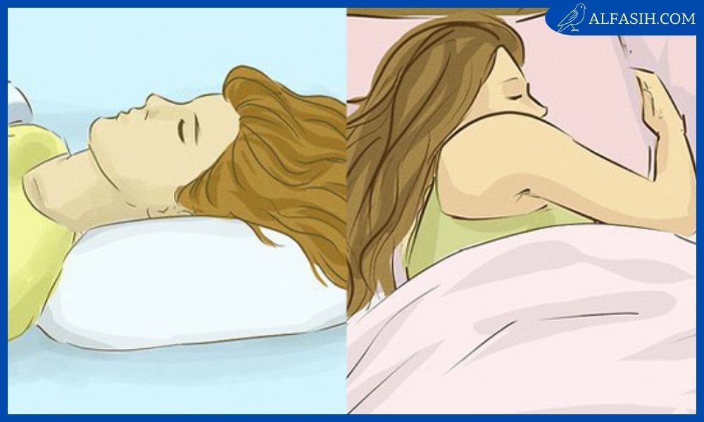 طريقة النوم الصحيحة بعد الولادة القيصرية