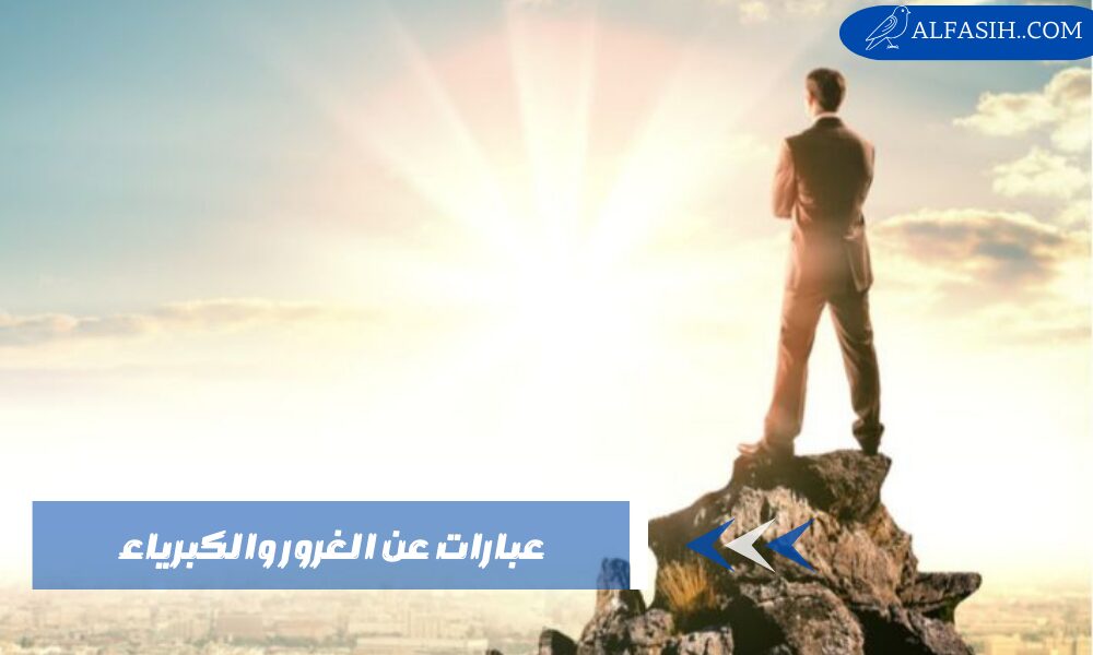 عبارات عن الغرور والكبرياء 3