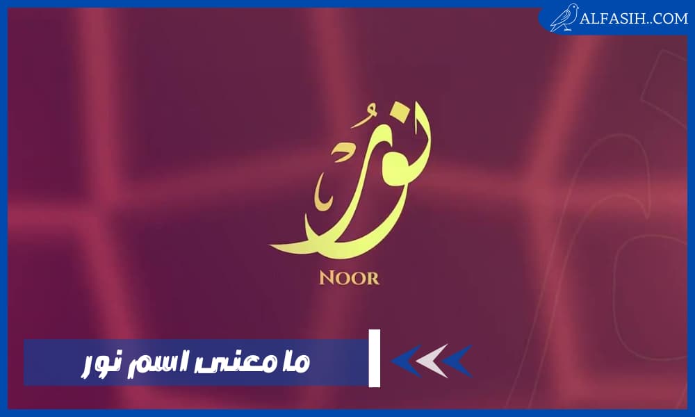 ما معنى اسم نور