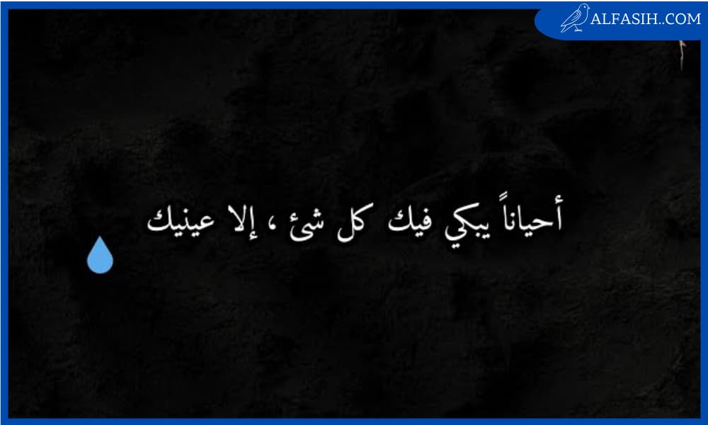 عبارات حزن